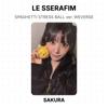 LE SSERAFIM SPAGHETTI STRESS BALL Ver. WEVERSE Official Photocard