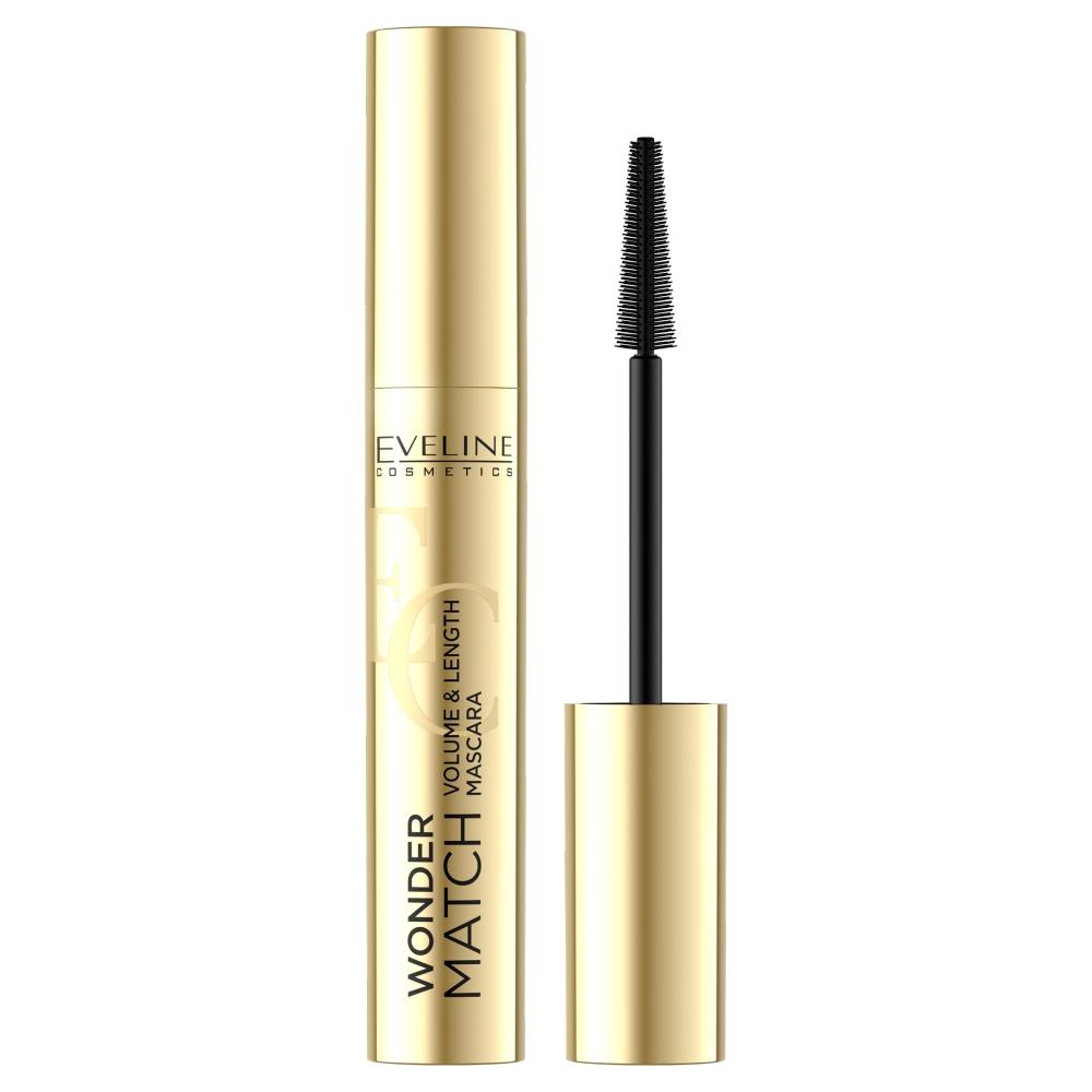Eveline Cosmetics Wonder Match Volumizing & Lengthening Mascara Black 7ml