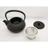 Iwachu Iron Teapot and Teapot Set, 3-Type New Arare Set, Black Finish, 0.32L, No Enamel, Suitable for Direct Heat, Nanbu Ironware, 16105