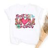 1pc Blessed Mom Best Mom Ever Letter TShirts Great Mothers Day Gift Round Neck Casual Short Sleeve Women Clothes