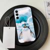 Funny Happy Cute P-Penguin  Phone Case For Samsung Galaxy A73,A72,A71,A70,A53,A52,A51,Soft Silicone Black Cover