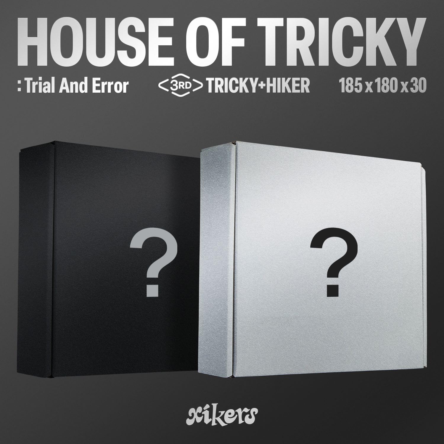 

xikers 3RD MINI ALBUM OF TRICKY Trial And HOUSE Error (Korean edition)