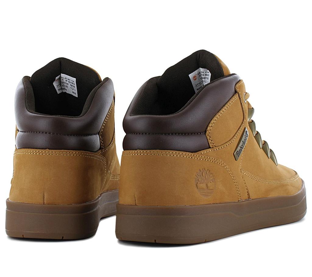 Timberland Davis Square - Pánské Boty Boty Kožené Hnědé TB0A1UZV-754 ORIGINÁL