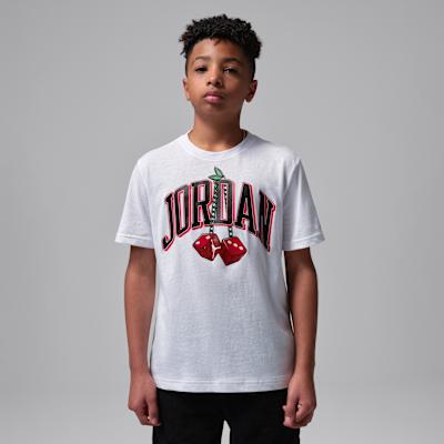 Jordan Kids T Shirts Crew Neck S