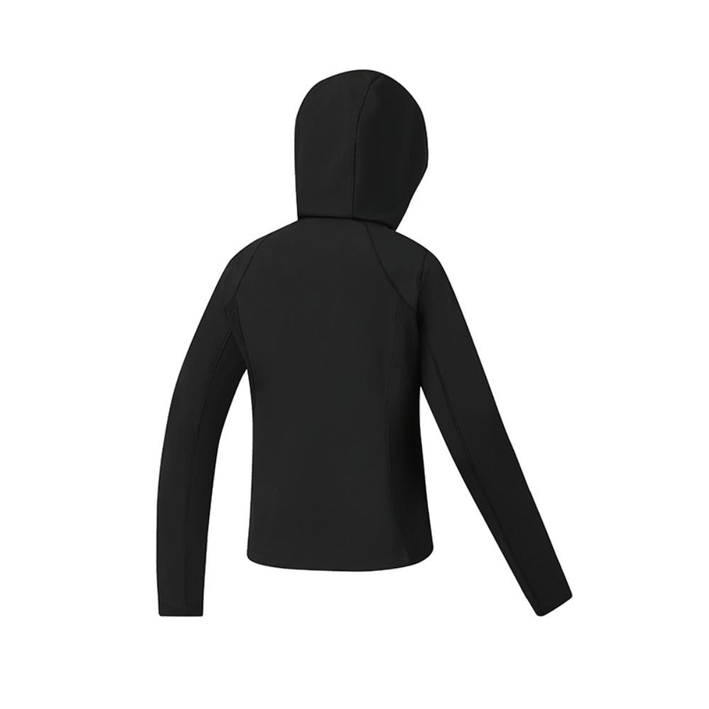 Fila Fleece Warm Classic Personalized Sports Training Casual Comfortable Hooded Jacket Women Jackets A11W611503F-BK