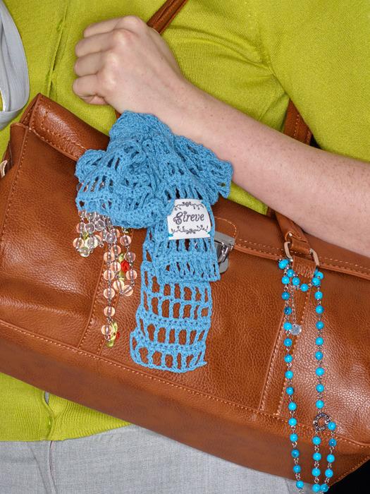 Eireve Sleutel & Kralen Ketting (Turks Blauw)