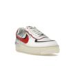 Nike (WMNS) Air Force 1 Shadow 'White Silver Gym Red' FN6335-100