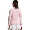 FILA Golf Series Fashion Simple Classic Casual Cute Pink Sweet Versatile Comfortable Woven Cardigan Knitwear Women cardigans A11W625415FPK