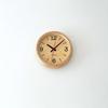 KATOMOKU Muku Clock 20 Oak Wall Continuous Second 20cm km-136OARCS Clock, Hand, (SKP Radio-Controlled Clock)