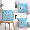 Snoopys Cute Dog Pillow Cover Cute Funny Pillow Case For Chair Sofa Home Decoration Cushion Cover Soft Custom Pillowcases Gift