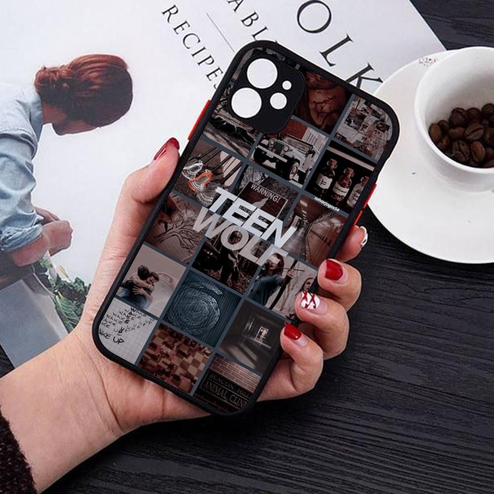 Teen Wolf Phone Case For IPhone 18 14 11 12 13 Mini Pro Max 8 7 Plus X XR XS MAX Translucent Matte Cover