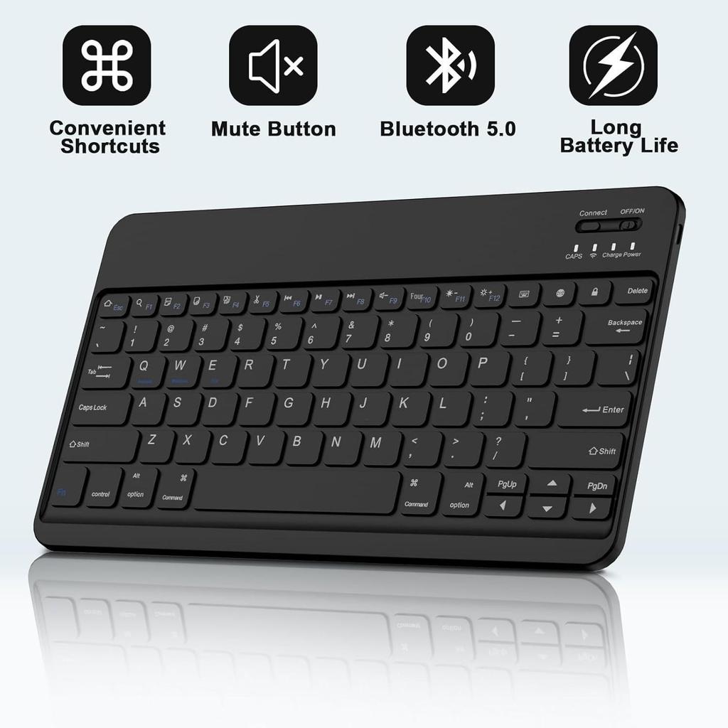 Samsung S10u Tablet Protective Case with Detachable Magnetic Bluetooth Keyboard and Pen Slot