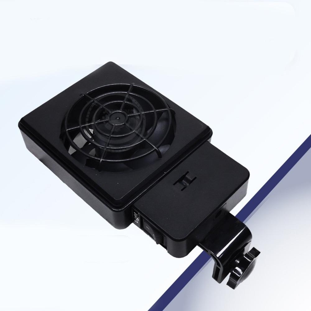 Wall Mounted Aquarium Wall Fan Adjustable Fish Tank Cooler 20 Mm Tank Thickness