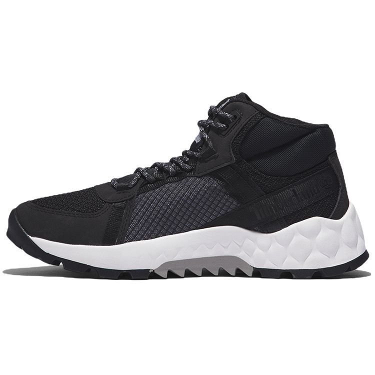 

Timberland Solar Wave Fashion Slip-Resistant Durable Mid-Top Outdoor Functional Shoes Women shoes Black A2HKM015 38