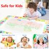 Magic Water Drawing Mat Set Reusable Doodle Painting Board Carpet Montessori Educational Toys For Kids Gifts Multiple Sizes