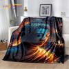 HD Buddha Buddhism Faith Meditating Religio Sakyamuni Bodhisattva Pray Blanket Soft Throw Blanket for Home Bedroom Beds Sofa Kid