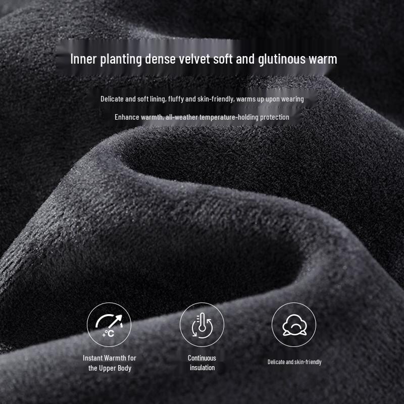 Baleno Men's Waffle Knit Fleece-Lined Hooded Jacket