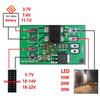 Automatisk Solcellepanel Batterioplader Board Natlys LED Lampe Kontrolkontakt Have Gadebelysning 3.7V 7.4V 11.1V Modul
