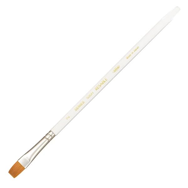 

Holbein Watercolor Brush Resable 500H Flat 2 203603 No.