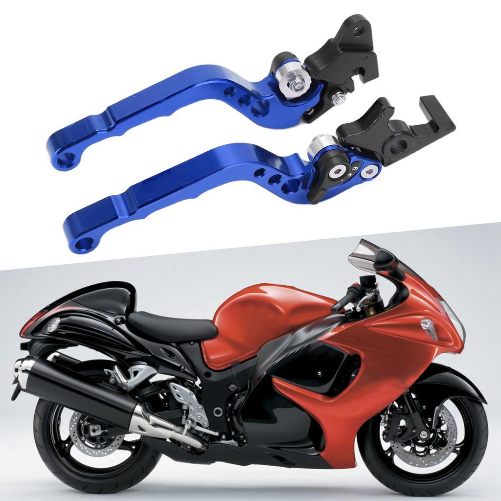 2PCS Motorcycle Brake Lever Handlebar Braking Device Aluminium Alloy