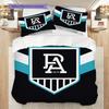 Set Copripiumino Trapuntato Port Adelaide Federa Decorazione per la Casa Regalo di Compleanno (1 * copripiumino + 2 * federa, senza nucleo)