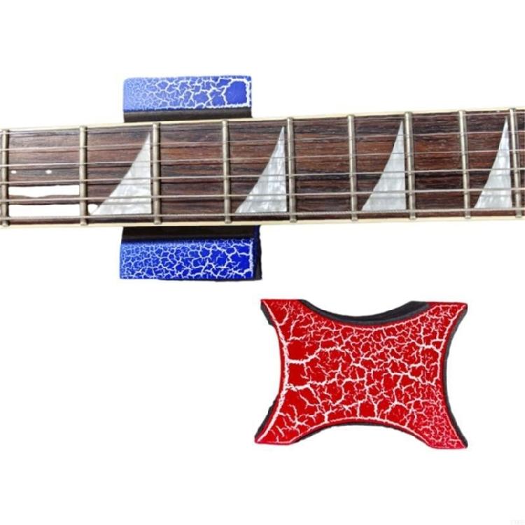 Ergonomic Guitar Neck Stabilizer Crack Proof Bakelite Construction Wood Texture for Professional Maintenance Use