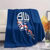 Bolton Wanderers F.C Flannel Blanket, High Quality Comfortable for All Seasons, Home Decor, Warmth and Comfort