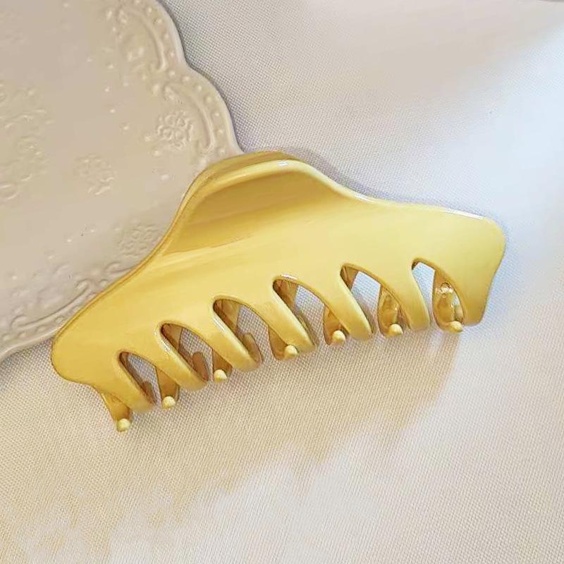 Pinza per Capelli a Forma di Artiglio di Drago Francese - 14 cm - per Capelli Voluminosi - Accessori per Acconciature a Chignon