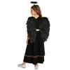 Girls 3 Pieces Greek God Roman Costume Outfit Metallic Gloss Patchwork Sleeveless Dress with Feather Angel Wings and Hair Hoop Cosplay Stage
