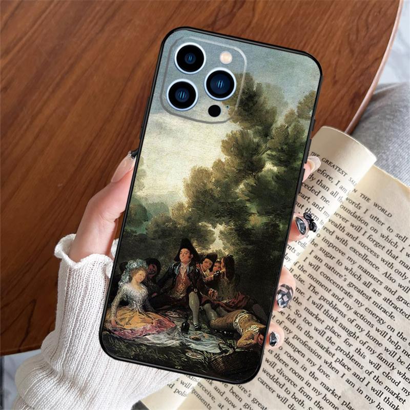 Francisco Goya Paintings Phone Case For iPhone 17 Pro Max 11 12 14 15 16 Pro Max Plus 13 Mini 16e 17 Air Back Cover