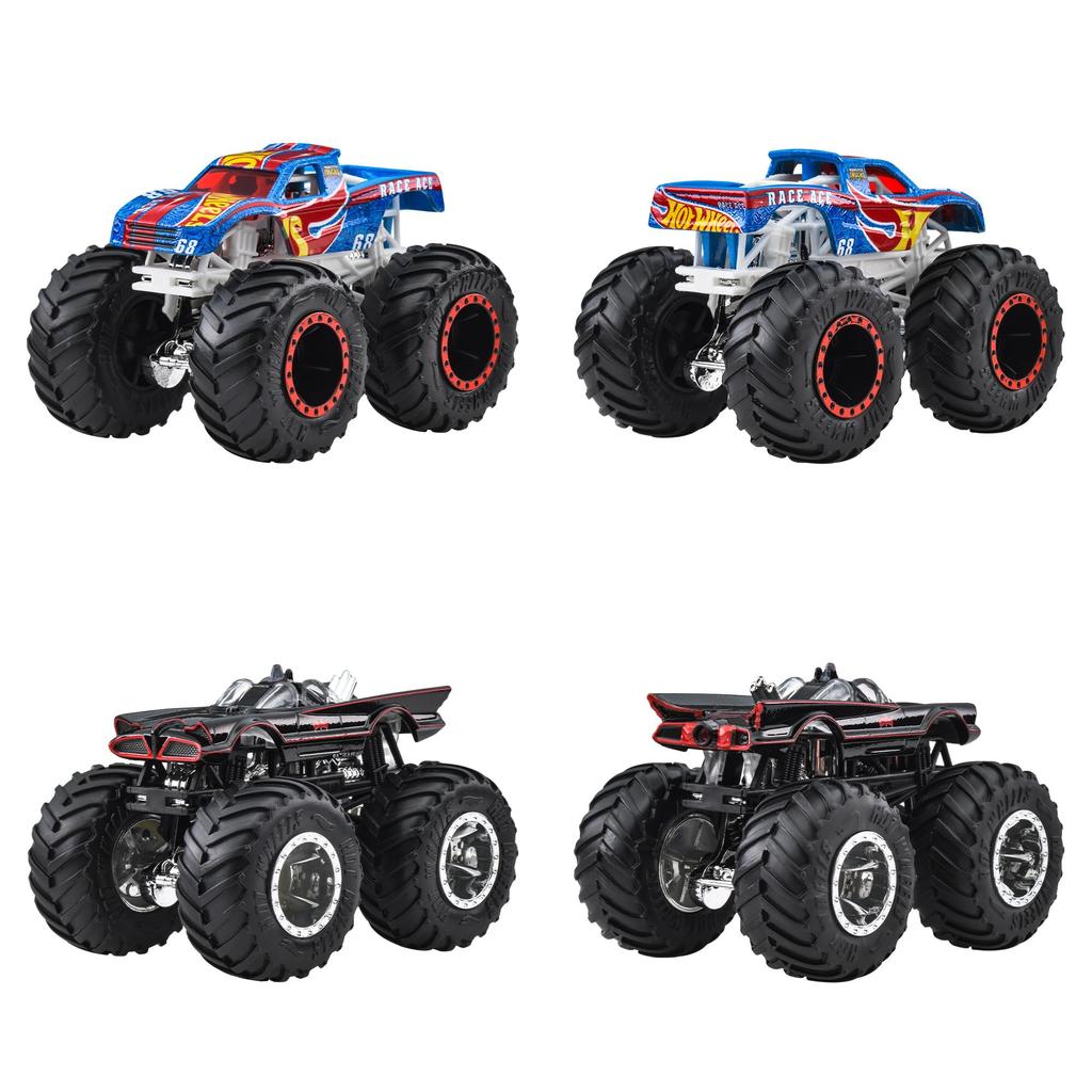 Hot Wheels Monster Trucks Assortment 8 Miniature Box Set 164 - Vehicles/Toys - (Ages 3+) - Multi-color FYJ44-982A