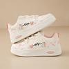 CRLAYDK Cute Womens Sneakers Walking Flat Low Top Casual Lace Up Platform Tennis Fashion Shoes Classic Skateboard Trainers