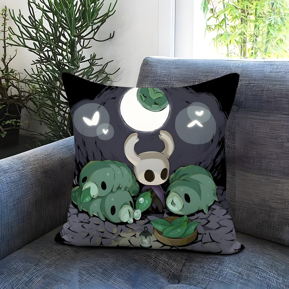 Oblíbená hra H-Hollow KnightS Povlak na polštář Pohodlný oboustranný povlak na polštář Ideální do auta, na pohovku, do ložnice a další