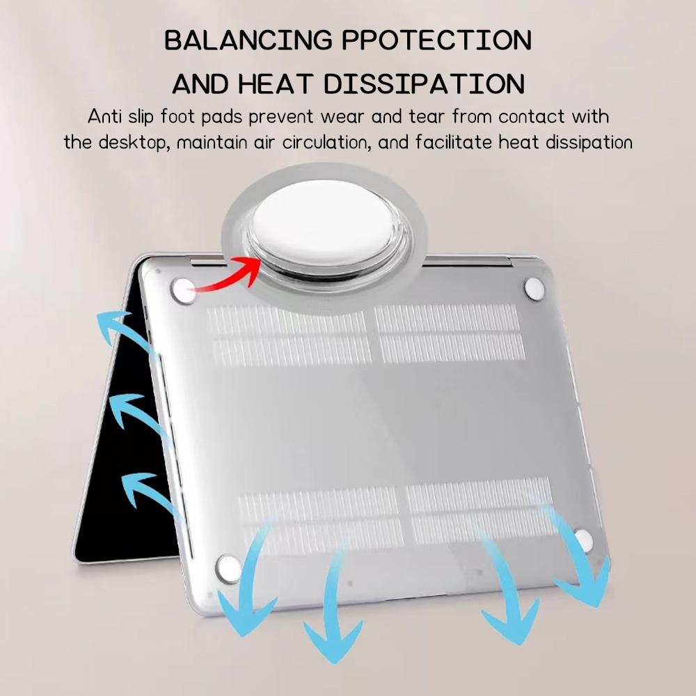For MacBook Pro 13 Inch Case - Release M1 A2338 A2289 A2251 A2159 A1989 A1706 A1708 Protective Hard Clear Crystal Cover