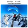 TELESIN 3-Meter Carbon Fiber Super Long Selfie Stick for Action Cameras