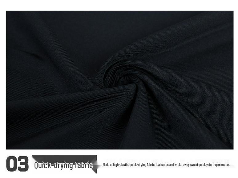 Men's Quick-Dry Tight Fit Sports T-Shirt for Training, Running, Swimming & Fitness