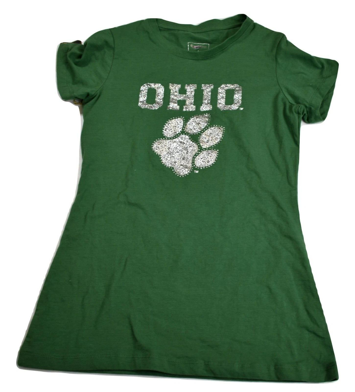 

Camous Couture NCAA Ohio State Buckeyes Krista Green Shirt NWT S S