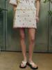 Mwimwieleu Lace Punching Mini Skirt Mu2633Sk304M