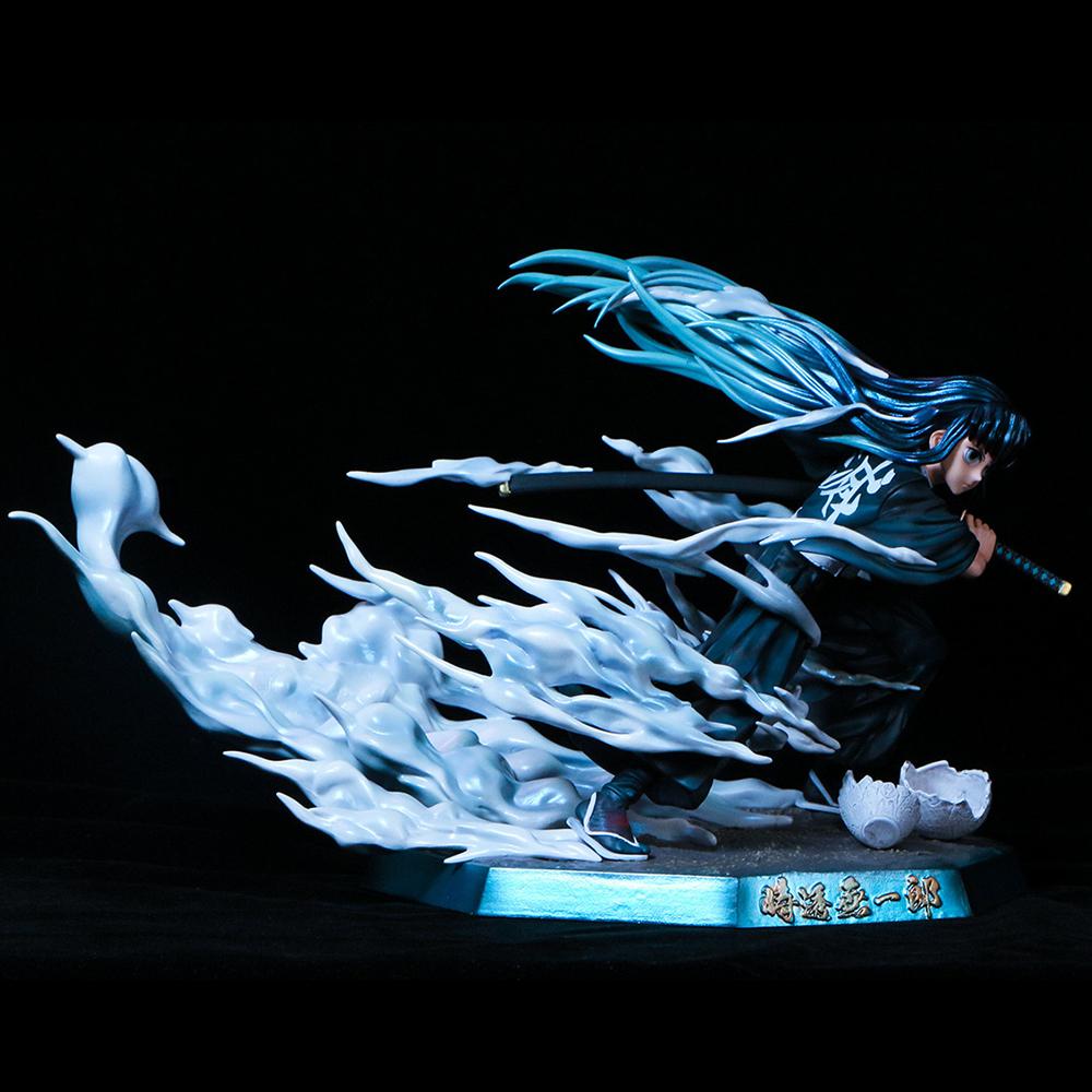 19cm Demon Slayer GK Tokitou Muichirou Soška PVC Akční Figurka Anime Figurka Model Hračky Ozdoba Kolekce Panenka Dárek pro Děti
