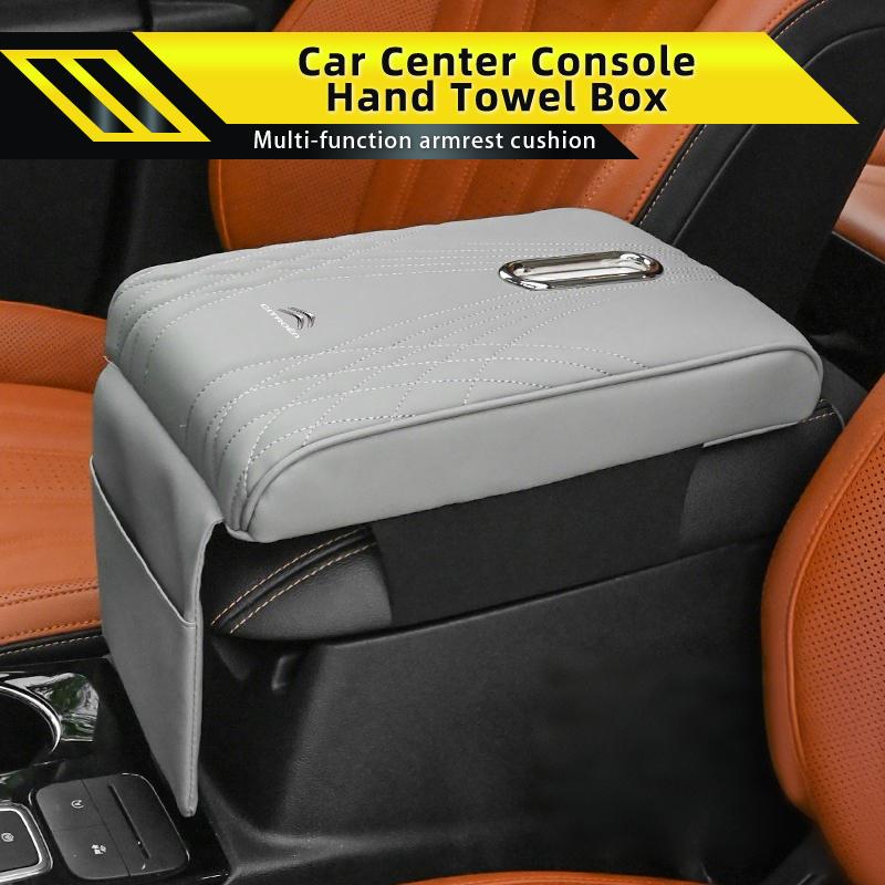 Car Armrest Box Tissue Box PU Leather For Citroen C4 C3 C5 C1 C3 Berlingo Celysee Cactus Picasso Aircross Saxo Grand
