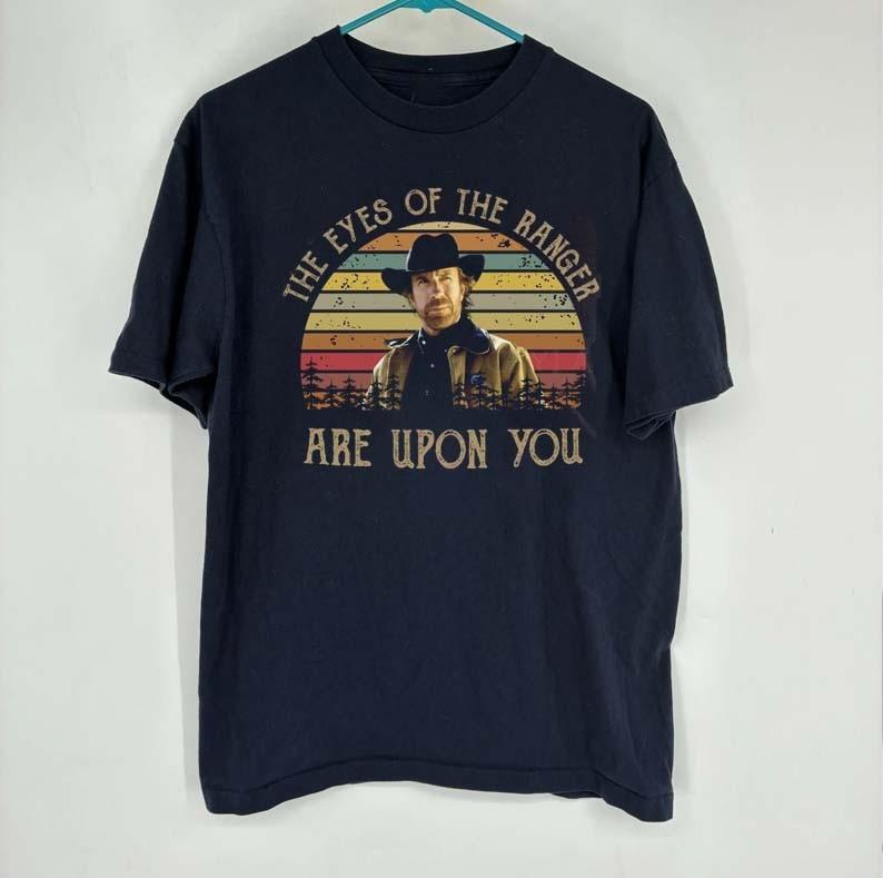 Walker Texas Ranger Vintage Chuck Norris Regalo Per Fan Unisex S-5XL Maglietta CA748