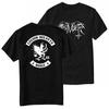 Schwarzes Metal Musik Legion Helvete Norge T-Shirt 100% Baumwolle Rundhals Sommer Kurzarm Lässig Unisex T-Shirt Größe S3XL