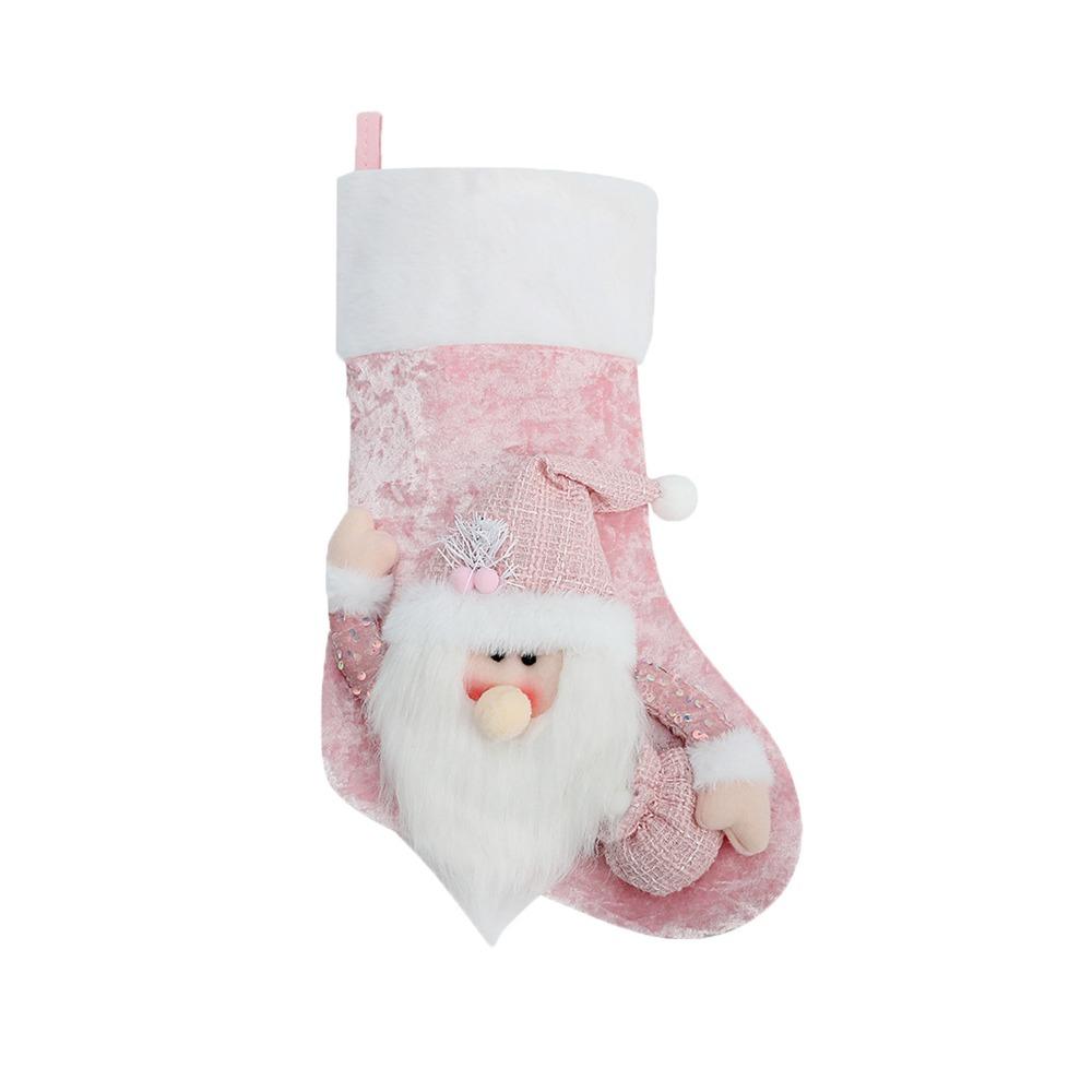 

3D Christmas Gift Bag Santa/Snowman/Elk/Bear Christmas Tree Ornaments Xmas Gift Style C