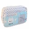 Tongxin Multi-Layer Blue Polka Dot Kitten Ita Bag Pencil Case - Versatile, Large-Capacity Stationery Holder