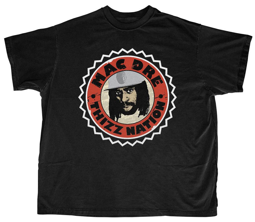 

Retro Thizz Nation Mac Dre Shirt Short Sleeve Black Unisex Size S-5XL Unisex T-Shirt L