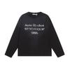 Unisex Vintage Gewassen Katoenen T-shirt Met Letterprint Tie-Dye Zoom Ronde Hals Losse Pasvorm Top