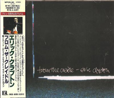 CD ERIC CLAPTON - From The Cradle WPCR90 WEA 1994 Japan Rock Použité