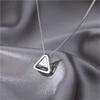 Simple Design Collarbone Necklace Girls Banquet Wedding Ceremony Triangular Pendant Neck Decor Jewellery Birthday Gift