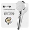 Black Warrior Multi-Function Matte Black Handheld Shower Head Set