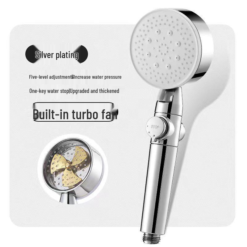 Black Warrior Multi-Function Matte Black Handheld Shower Head Set